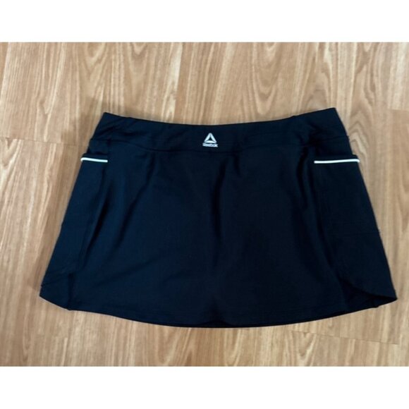 Reebok Skort Womens Black Athletic With Built-In Shorts XL Pockets Golf Tennis - Picture 4 of 7